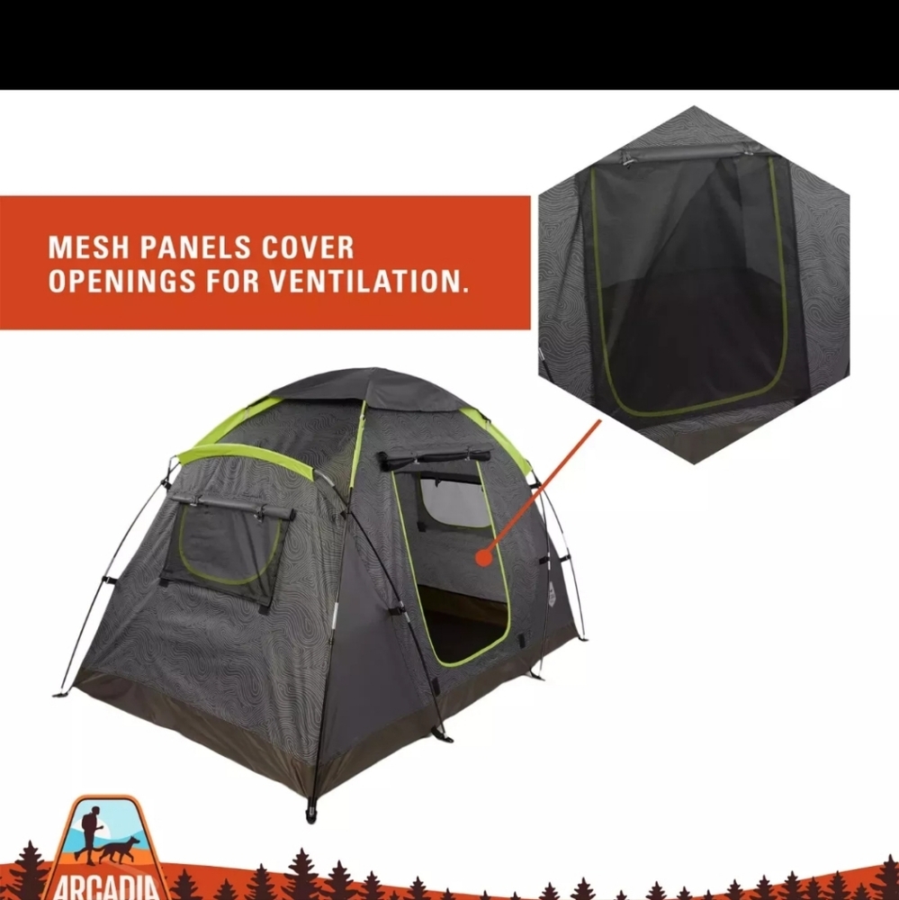Arcadia Trail™ Outdoor Double Dog Shade Tent - Picture 7 of 7